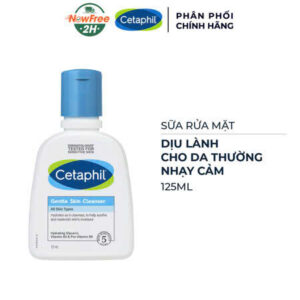 Sữa Rửa Mặt Cetaphil Dịu Lành Cho Da Nhạy Cảm 125ml (Mới)